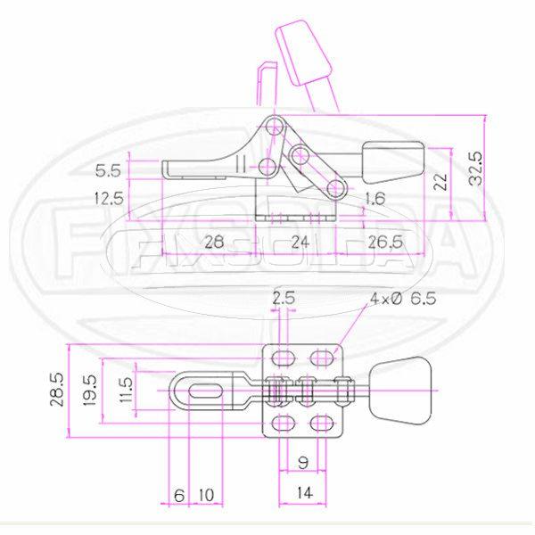 Cotas Grampo GH-20800
