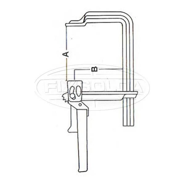 Cotas de grampo GH GL