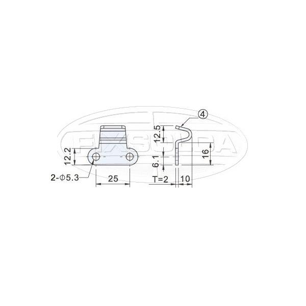 Cotas de Contra-apoio CS 0120 4