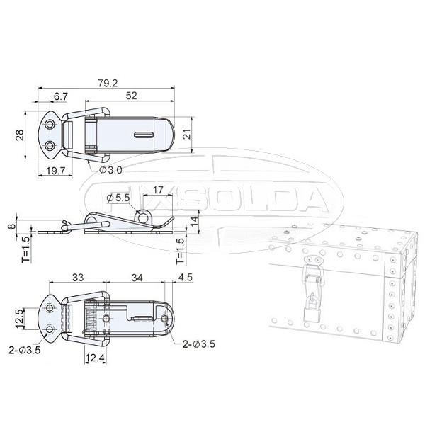 Cotas de Fecho CS 0322