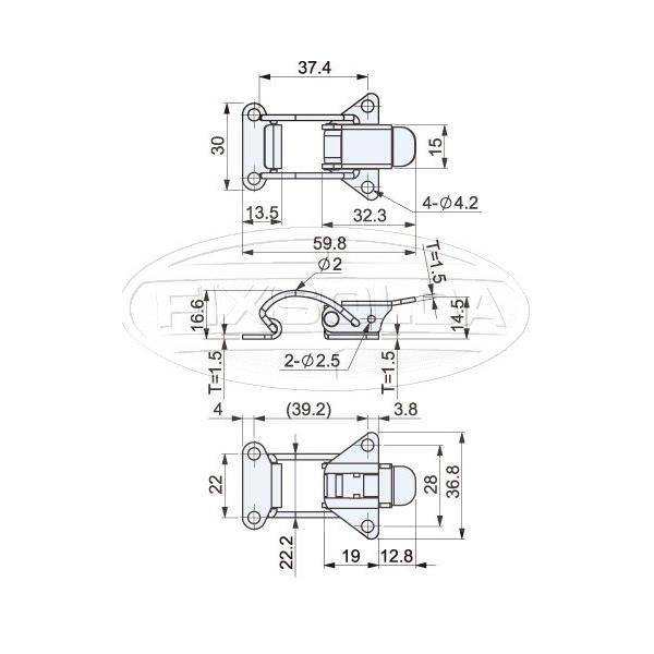 Cotas de Fecho CS 10104