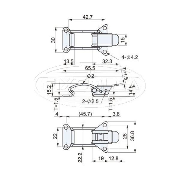 Cotas de Fecho CS 10105