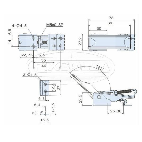 Cotas de Fecho CS 21207