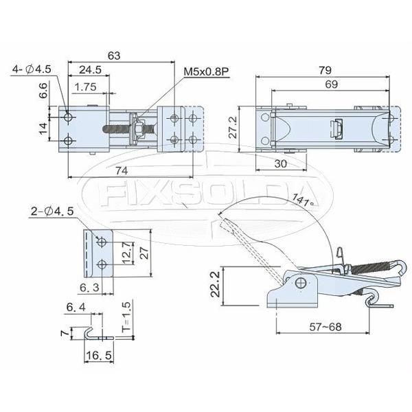 Cotas de Fecho CS 21227
