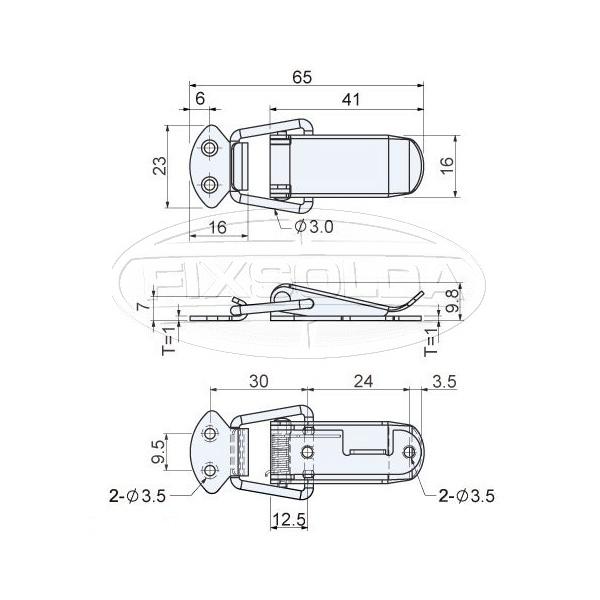 Cotas de Fecho CT 0313