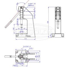 Cotas de Prensa Manual GH 31200 PR